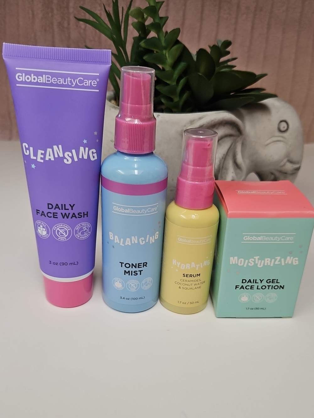 The Global Beauty Care  Gentle Skincare Set 4-PC